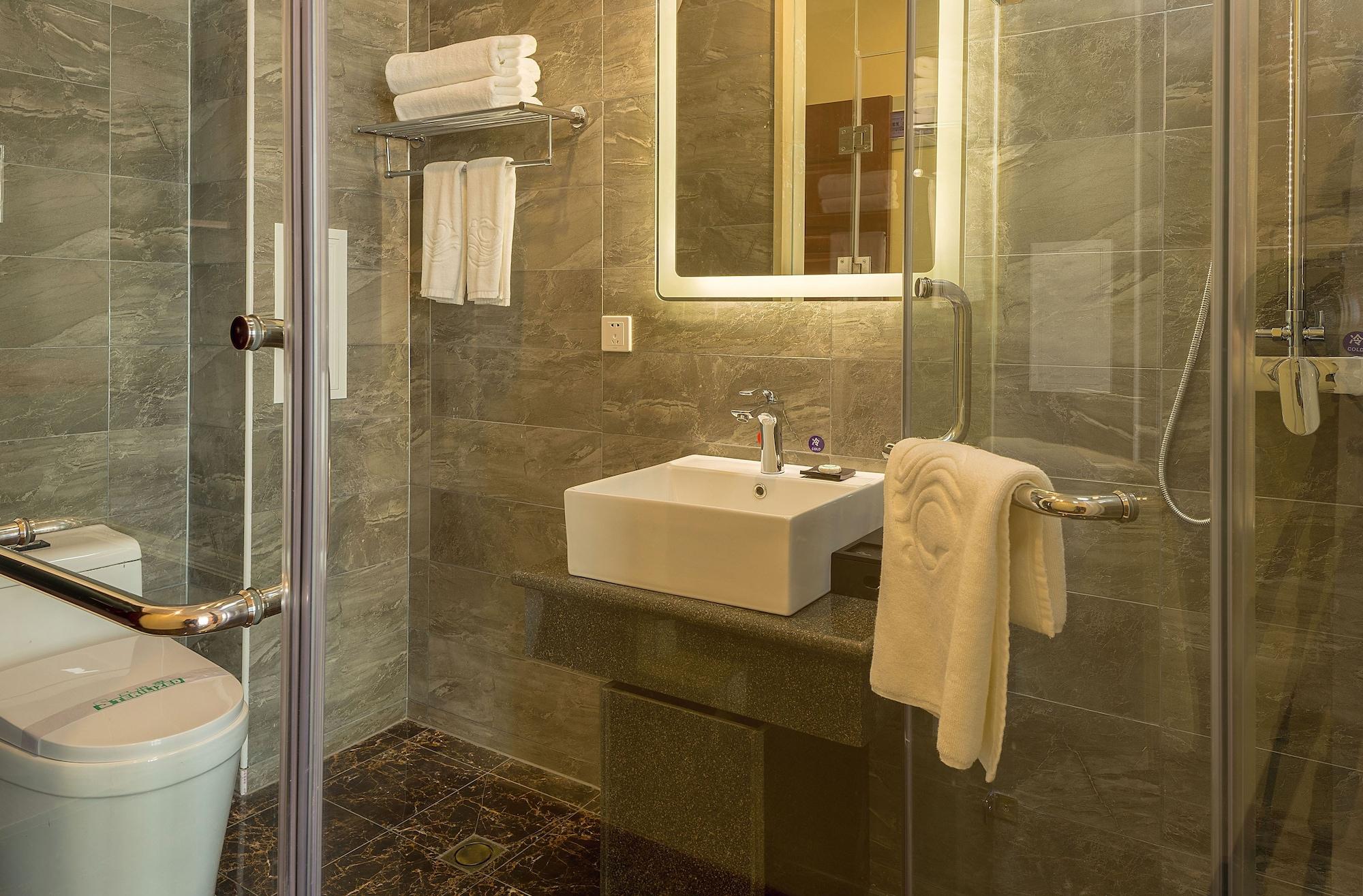 Hill Lily Hotel Beijing Bagian luar foto